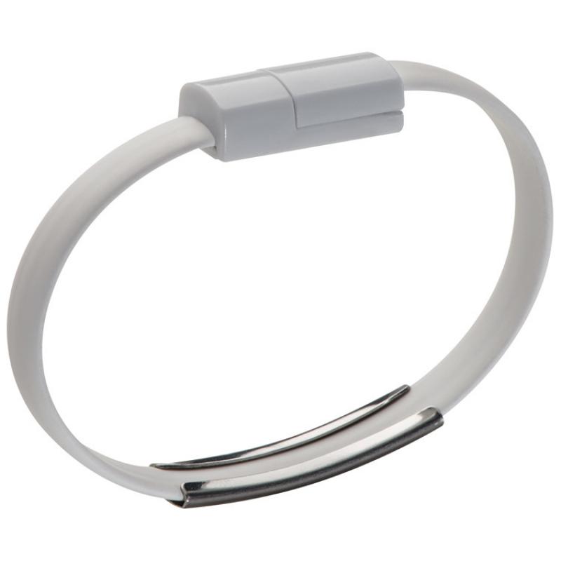 USB Armband mit Gravur / zur mobilen Datenübertragung oder Laden von Smartphones